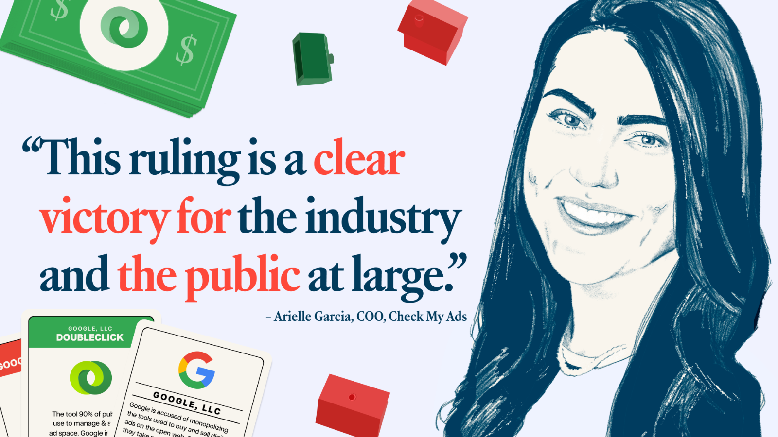 illustration of Arielle with her quoted 